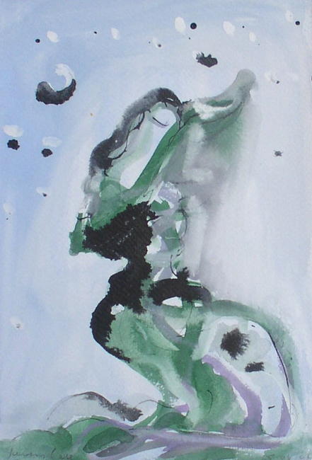 Kneeling Figure
