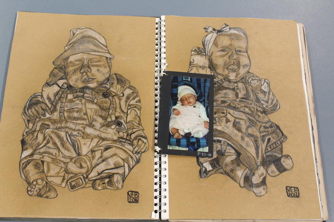Baby Self-Portrait