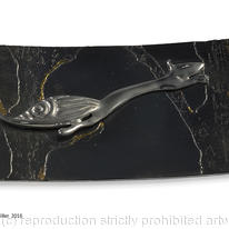 Brooch: Night Forest Squirrel with keum boo