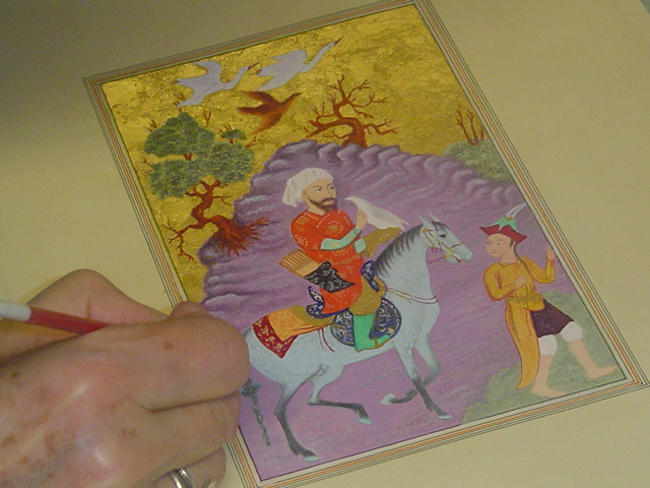 A student's at work - British Museum