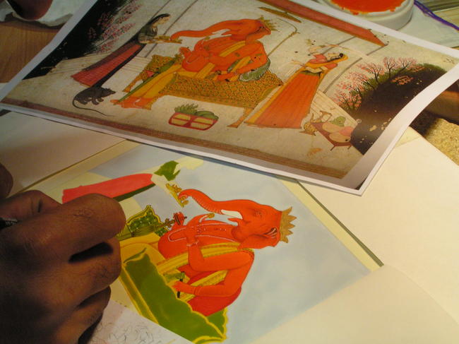 MA student at the Princes School - 2005