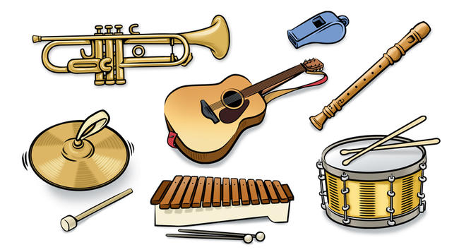musical instruments