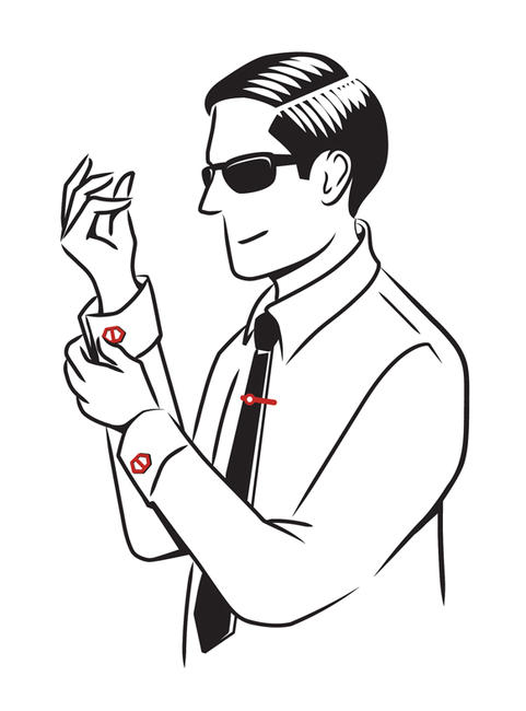 Vintage accessories Gent