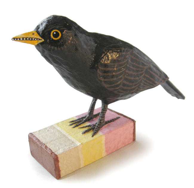 Blackbird on Angel Cake