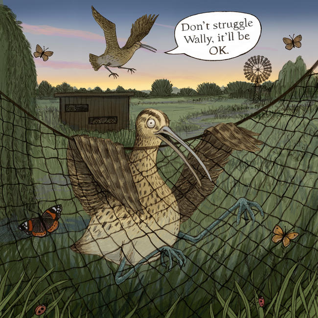 Illustraton for Winston's Journey.