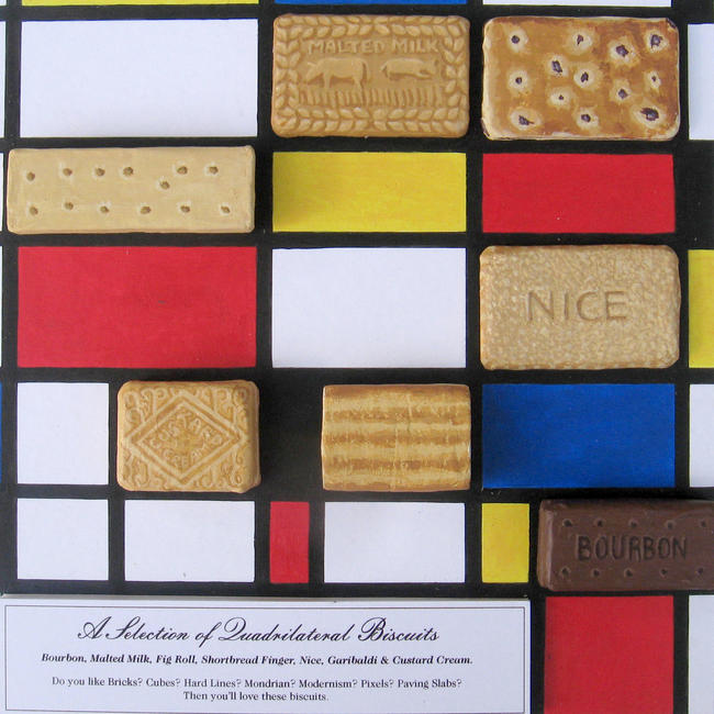 Framed 3D Quadrilateral Biscuit selecti