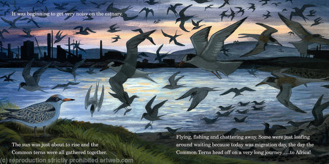 'Migration Day' double page spread