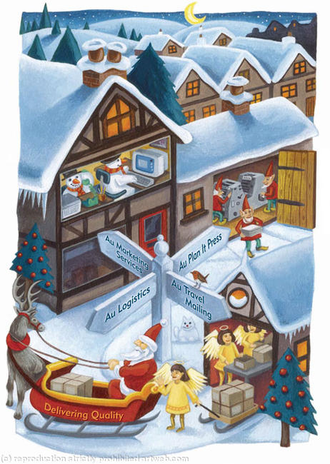 Company Christmas Card