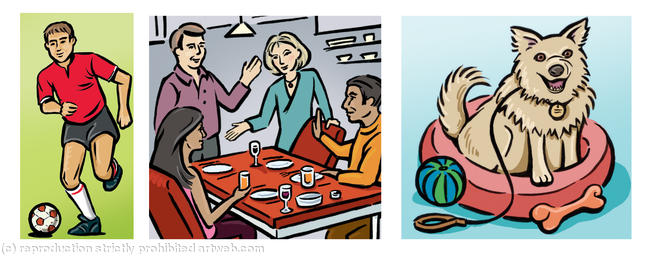 Illustrations for an educational publisher
