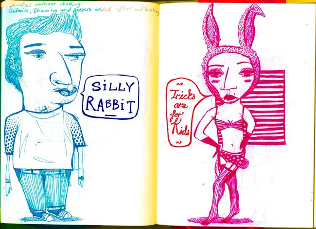Silly Rabbit (sketchbook)
