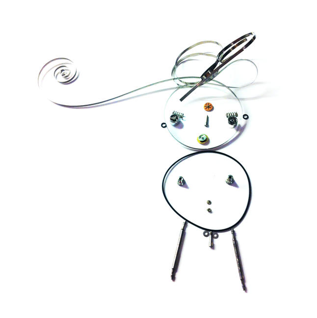 Monster-a-day art challenge: Object assembly
