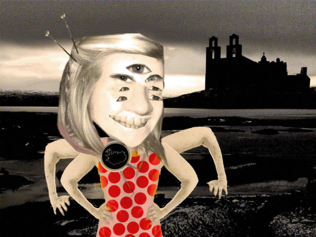 Monster-a-day art challenge: Photomontage