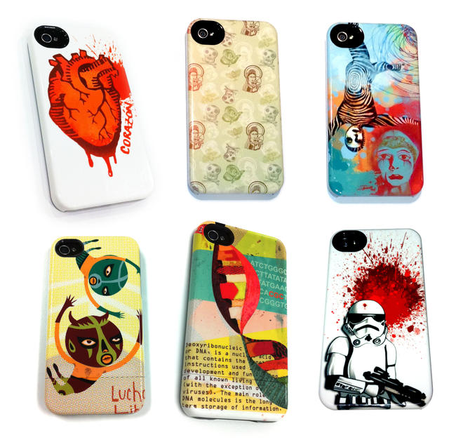 Personalised illustrations for phone cases