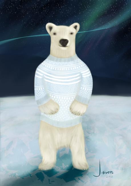 Polar pullover