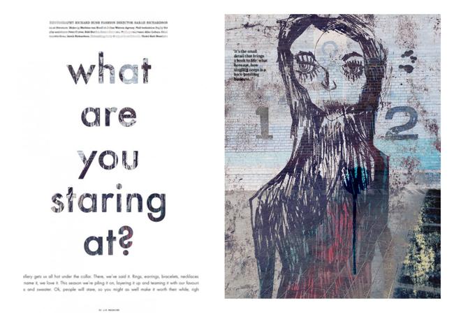 What are you staring at? editorial