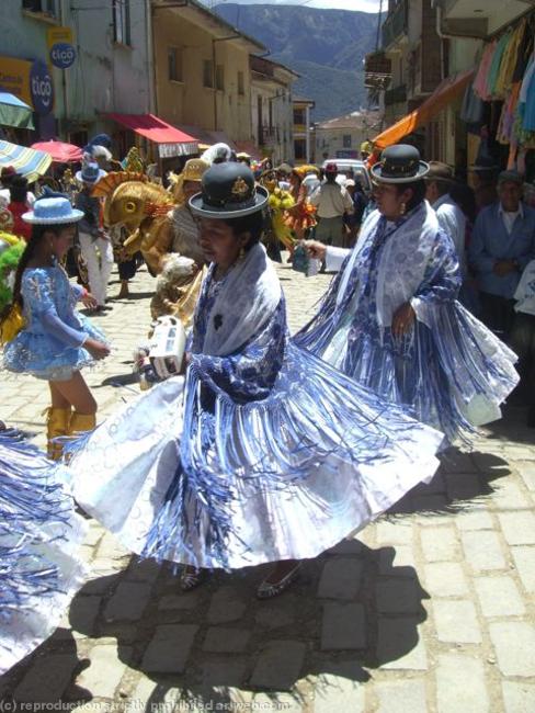 Bolivian festival