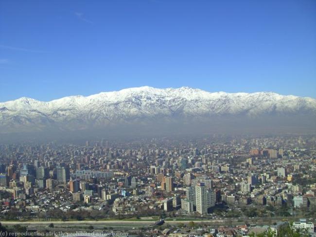 Panoramic Santiago