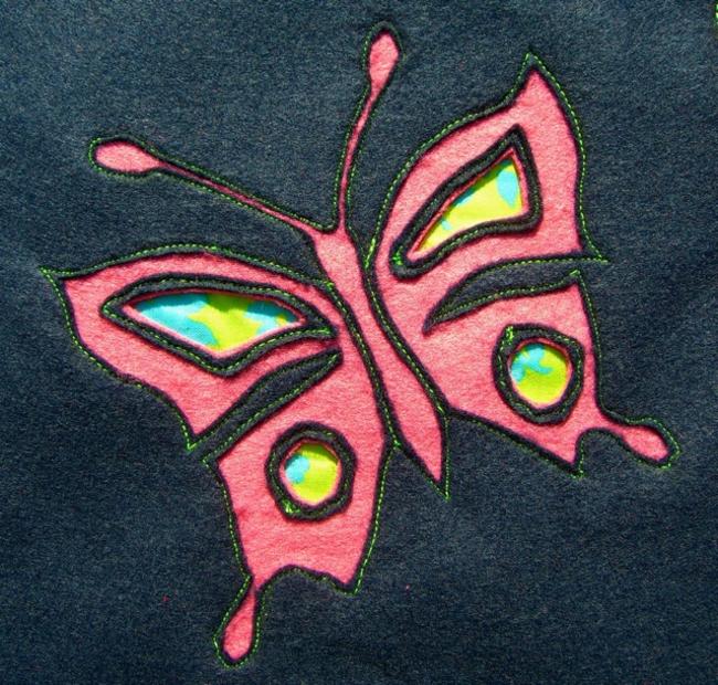 The butterfly - detail