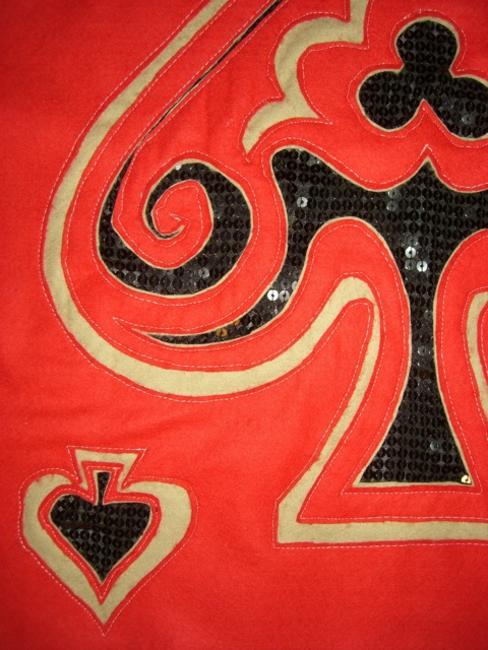 Ace of Spades cushion