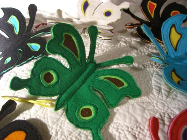 Green butterfly