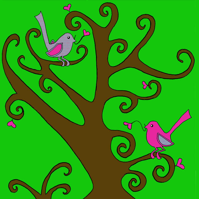 love birds madebysteph