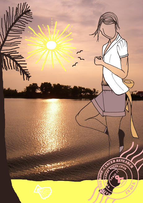 Cancer Research - Postcard from India - Summer