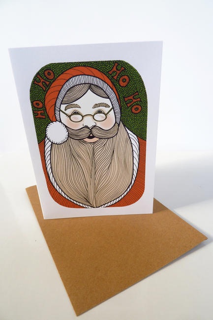 Ho Ho Ho - Christmas Card