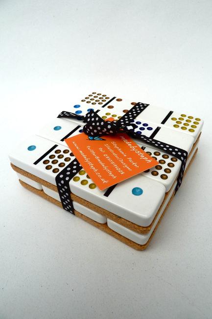 Domino Coasters x2