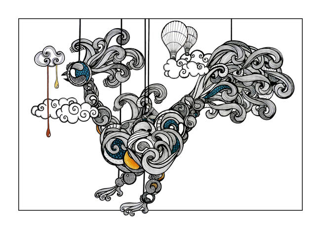Marionette II (50cm x 70cm)