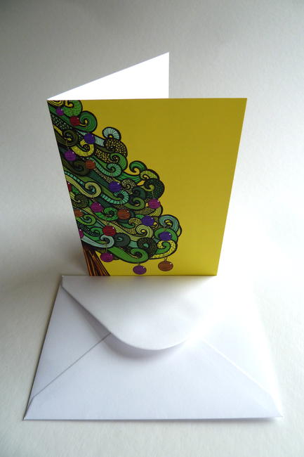 Half Christmas Tree (Green)