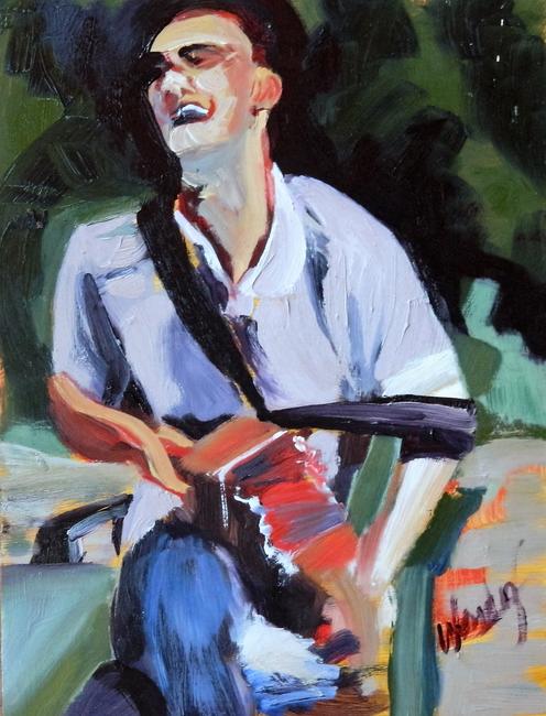 Breton Accordion Player (Morgan)