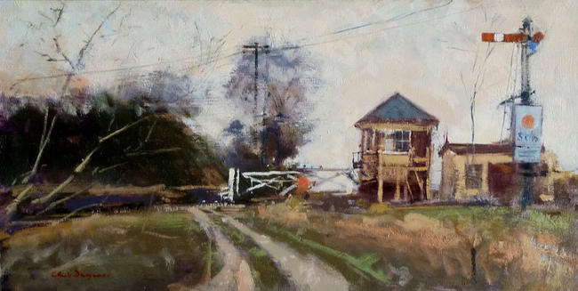 P 823 Wittersham Road Station, Kent 20x40 cm