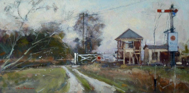 823 Wittersham Road Station, winter day