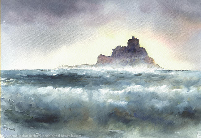 Dawn,St Michaels Mount