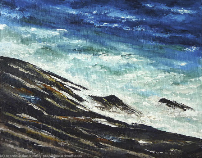 rocks at Pendennis