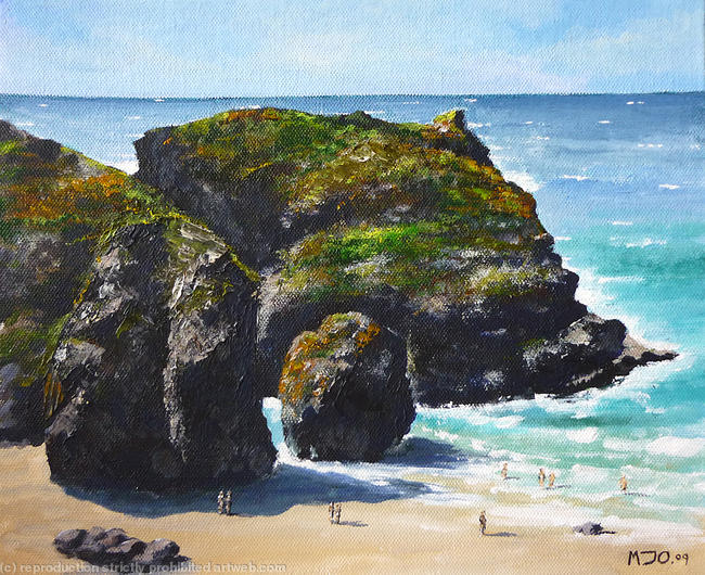 Beach at Kynance Cove