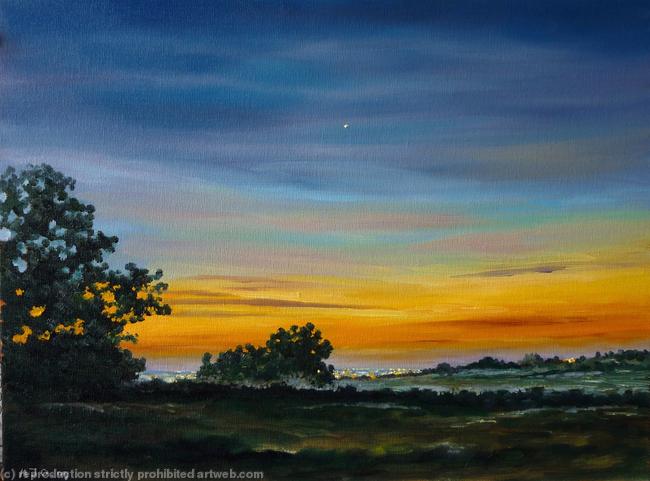 september Dawn on Corely Moor