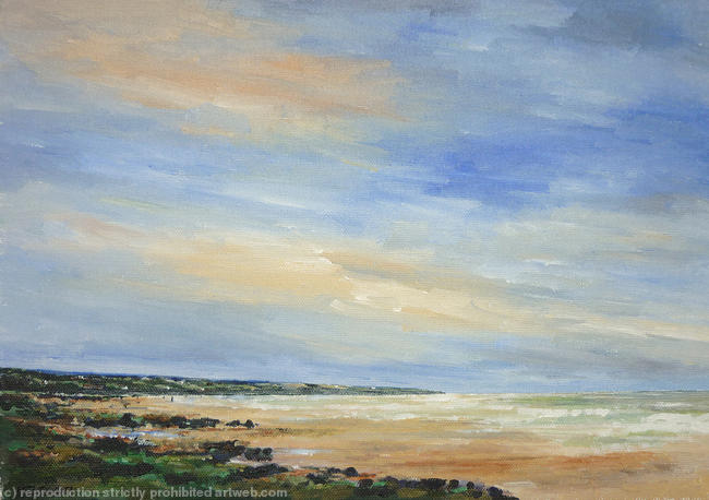 Beach scene