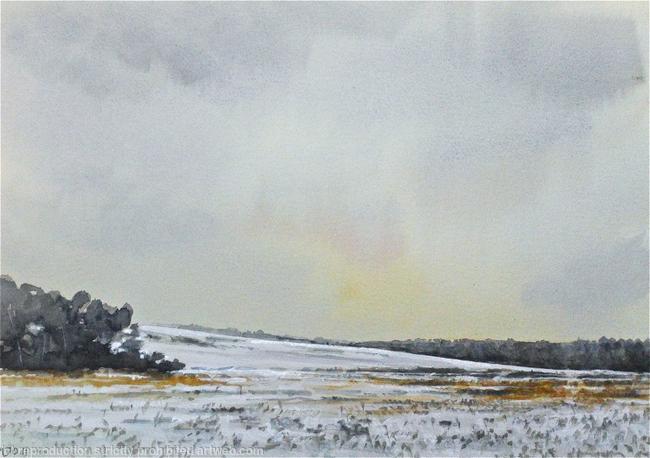 Snow on the Old Pit Bank.