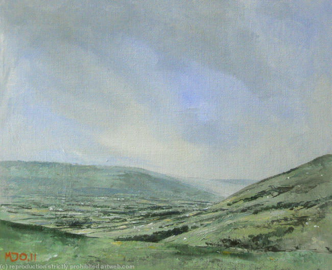 Peak District over Edale