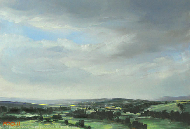 Cotswolds from Broadway Hill