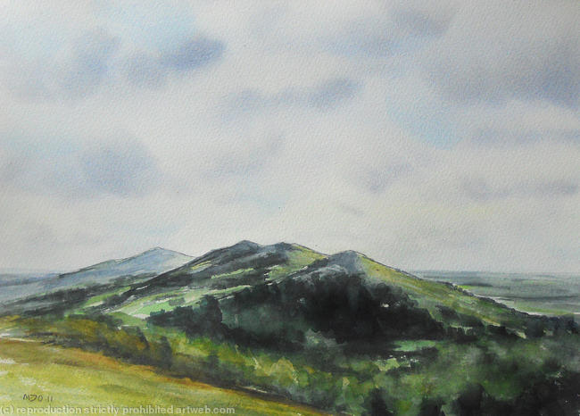 Malvern Hills from British Camp