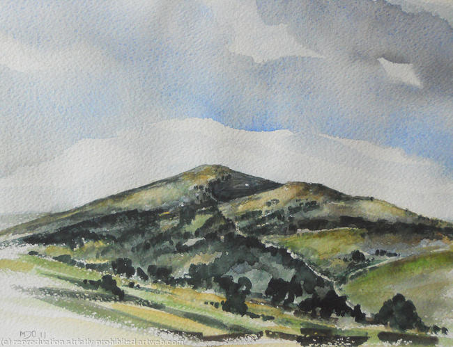 Malvern Hills from Table Hill
