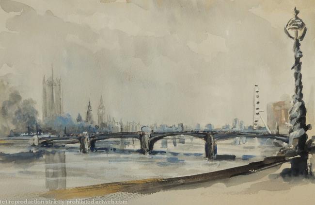 Lambeth Bridge Downstream