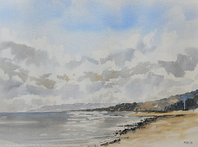 Charmouth looking to Lyme