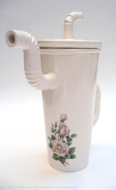 Coke cup white