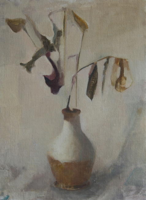 Still Life, Dried Leaves