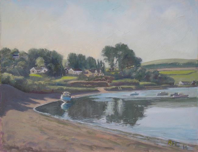Early morning on the estuary Cardigan