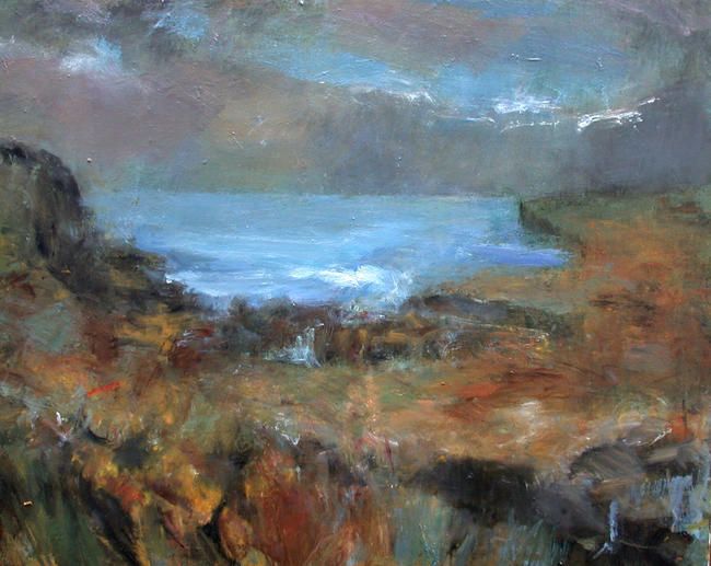 Winter sea off Lizard Point