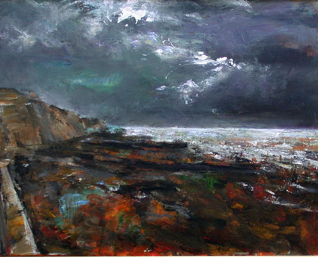 Winter beach, Peacehaven